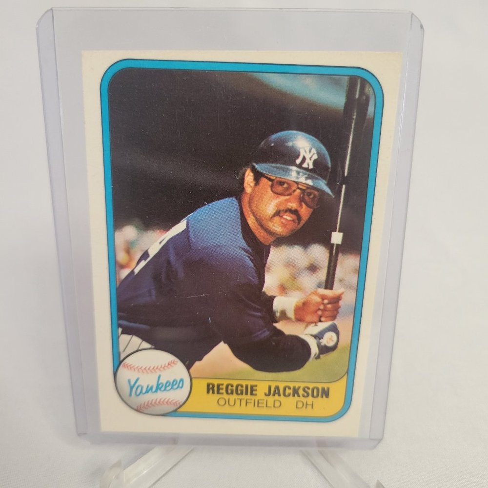 Reggie Jackson 1881 Fleer #79